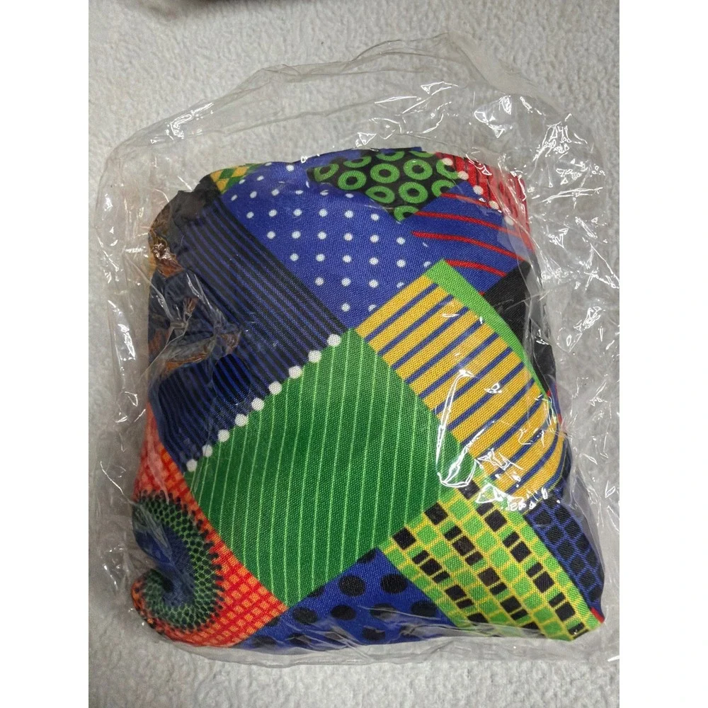 Unbranded 4 Pack Patterned Satin Sleep Cap Hair Bonnet Multicolor Set OSFA